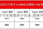 蔚来es8尺寸长宽高多少合适_蔚来汽车es8尺寸