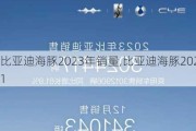 比亚迪海豚2023年销量,比亚迪海豚2021