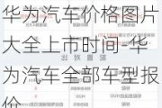 华为汽车价格图片大全上市时间-华为汽车全部车型报价