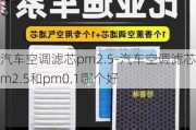 汽车空调滤芯pm2.5-汽车空调滤芯pm2.5和pm0.1哪个好