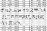 娄底汽车站时刻及票价表-娄底汽车站时刻表娄底汽车票查询