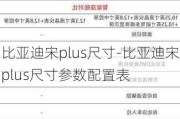 比亚迪宋plus尺寸-比亚迪宋plus尺寸参数配置表