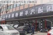 德州汽车电子-德州汽车电子维修店