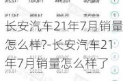 长安汽车21年7月销量怎么样?-长安汽车21年7月销量怎么样了