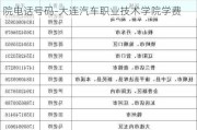 大连汽车职业技术学院学费大连汽车技术学院电话号码-大连汽车职业技术学院学费