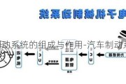 汽车制动系统的组成与作用-汽车制动系统的组成