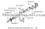 汽车传动轴的拆卸与装配-丹传汽车传动轴