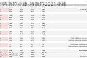 2024年特斯拉业绩-特斯拉2021业绩