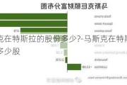 马斯克在特斯拉的股份多少?-马斯克在特斯拉的股份多少股