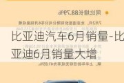 比亚迪汽车6月销量-比亚迪6月销量大增