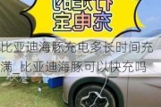 比亚迪海豚充电多长时间充满_比亚迪海豚可以快充吗