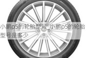 小鹏p5的轮胎型号_小鹏p5的轮胎型号是多少