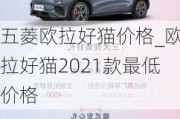 五菱欧拉好猫价格_欧拉好猫2021款最低价格