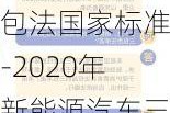 新能源汽车三包法国家标准-2020年新能源汽车三包法