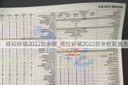 欧拉好猫2022款参数_欧拉好猫2022款参数配置表