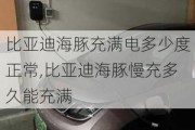 比亚迪海豚充满电多少度正常,比亚迪海豚慢充多久能充满