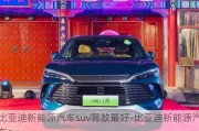 比亚迪新能源汽车suv哪款最好-比亚迪新能源汽车suv