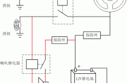 "汽车电喇叭怎样接线_汽车电喇叭电路图