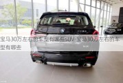 宝马30万左右的车型有哪些sUV-宝马30万左右的车型有哪些