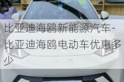 比亚迪海鸥新能源汽车-比亚迪海鸥电动车优惠多少