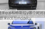 蔚来ec6和特斯拉y哪个好对比_蔚来ec6与model y