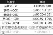 特斯拉要交车船税吗-特斯拉交车船税吗多少钱