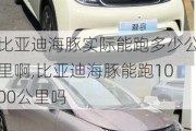 比亚迪海豚实际能跑多少公里啊,比亚迪海豚能跑1000公里吗