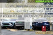 蔚来汽车2022年销量-蔚来汽车2022年销量增幅不大原因