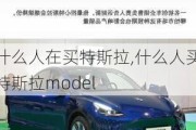 什么人在买特斯拉,什么人买特斯拉model