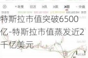 特斯拉市值突破6500亿-特斯拉市值蒸发近2千亿美元