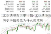 比亚迪股票历史行情-比亚迪股票历史行情搜狐为什么搜不到