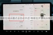 特斯拉哨兵模式会自动开启-特斯拉开了哨兵模式