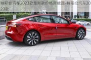 特斯拉汽车2023款最新款价格新能源-特斯拉汽车2023款