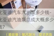 比亚迪汽车汽油泵多少钱-比亚迪汽油泵总成大概多少钱?