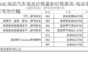 "电动汽车电池价格最新价格查询-电动车汽车电池价格