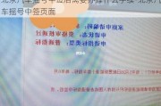 北京汽车摇号中签后需要办理什么手续-北京汽车摇号中签页面