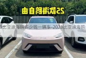 2023比亚迪海鸥多少钱一辆车-2023比亚迪海鸥多少钱