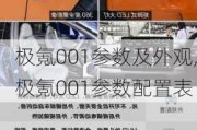 极氪001参数及外观,极氪001参数配置表