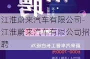 江淮蔚来汽车有限公司-江淮蔚来汽车有限公司招聘