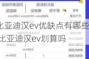 比亚迪汉ev优缺点有哪些,比亚迪汉ev划算吗