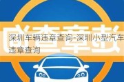 深圳车辆违章查询-深圳小型汽车违章查询