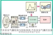 汽车安全气囊检测与控制系统,汽车安全气囊的发展和故障检测