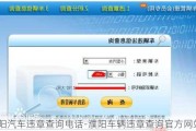 濮阳汽车违章查询电话-濮阳车辆违章查询官方网站