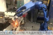 汽车连杆加工全过程,汽车连杆加工工艺流程