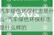 汽车绿色环保标志是什么-汽车绿色环保标志是什么样的