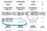 理想l9配置参数,理想l8配置参数