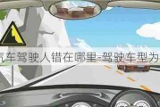 这辆小型汽车驾驶人错在哪里-驾驶车型为小型汽车