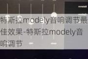 特斯拉modely音响调节最佳效果-特斯拉modely音响调节