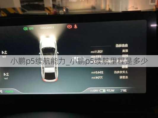 小鹏p5续航能力_小鹏p5续航里程是多少