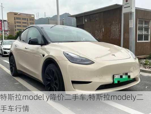 特斯拉model y降价二手车,特斯拉modely二手车行情